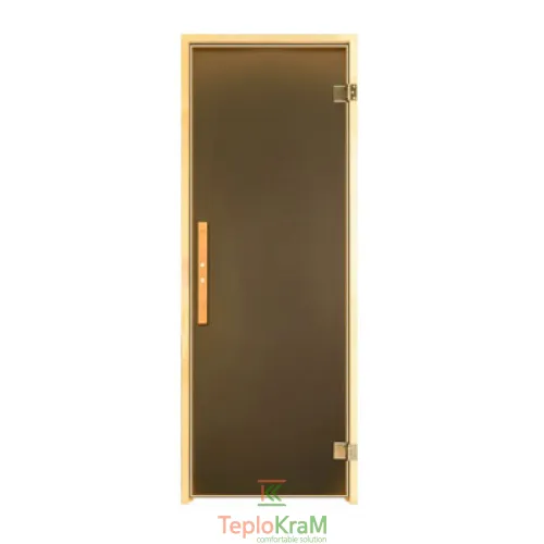 Двері для сауни Sateen Lux Magnetic TESLI 1900x700 мм