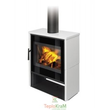 Піч Romotop ALEDO 01 (сталевий корпус + кераміка зверху та з обох боків), 6 кВт