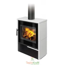 Піч Romotop ALEDO 01 (сталевий корпус + кераміка зверху та з обох боків), 6 кВт