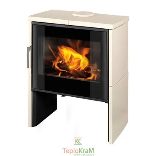 Печь Romotop RIANO N 02 (стальной корпус + керамика сверху и с обеих сторон), 6 кВт