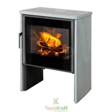 Печь Romotop RIANO N 03 (стальной корпус + камень сверху и с обеих сторон), 6 кВт