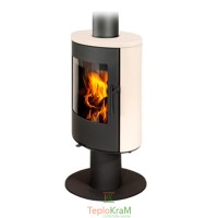 Піч Romotop EVORA T 01 (сталевий корпус + кераміка зверху та з обох боків), 4 кВт