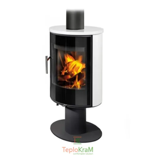 Піч Romotop LAREDO Т 01 (сталевий корпус + кераміка зверху та з обох боків), 4 кВт