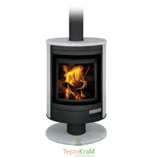 Піч Romotop STROMBOLI N01 (сталевий корпус + камінь зверху та з обох боків), 6 кВт