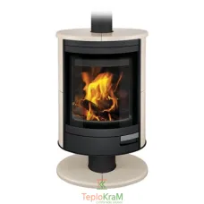 Піч Romotop STROMBOLI N02 (сталевий корпус + кераміка зверху та з обох боків), 6 кВт