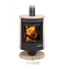 Піч Romotop STROMBOLI N04 (сталевий корпус + піщаник зверху та з обох боків), 6 кВт