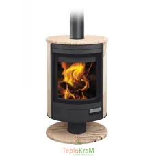 Піч Romotop STROMBOLI N04 (сталевий корпус + піщаник зверху та з обох боків), 6 кВт