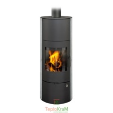 Піч Romotop EVORA 02 AKUM (сталевий корпус + камінь зверху та з обох боків), 4 кВт