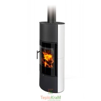 Печь Romotop LAREDO 01 AKUM (стальной корпус + керамика сверху и с обеих сторон), 4 кВт