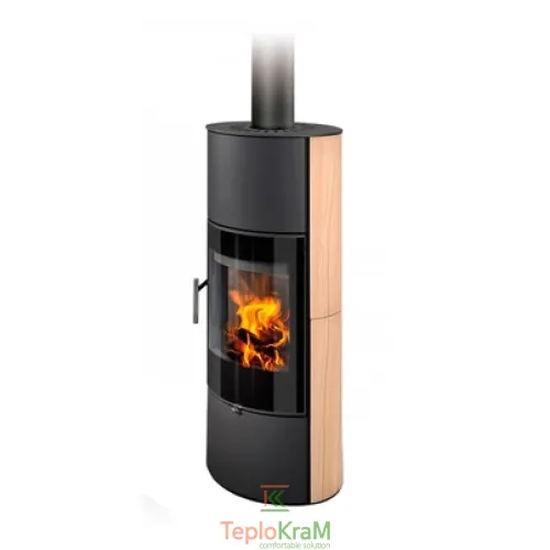 Печь Romotop LAREDO 04 AKUM (стальной корпус + песчаник сверху и с обеих сторон), 4 кВт