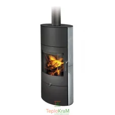 Печь Romotop OVALIS 02 AKUM (стальной корпус + камень сверху и с обеих сторон), 6 кВт