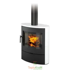 Піч Romotop NAVIA 01 (панорамне скло + кераміка зверху та з обох боків), 6 кВт