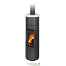 Піч Romotop LUANCO N 01 AKUM (сталевий корпус + кераміка зверху), акумуляція (опція), 5,7 кВт
