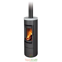 Піч Romotop LUANCO N 02 (сталевий корпус + камінь зверху), 5,7 кВт