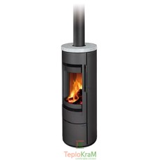 Піч Romotop LUANCO N 02 (сталевий корпус + камінь зверху), 5,7 кВт