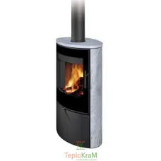 Піч Romotop SONE G 02 (сталевий корпус + камінь зверху та з обох боків), 6 кВт