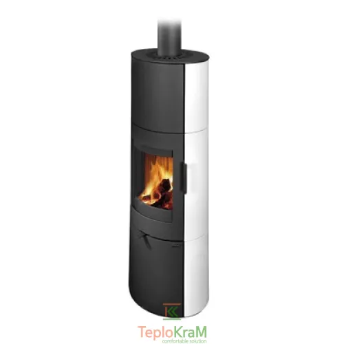 Печь Romotop LUGO N 01 AKUM (стальной корпус + керамика с обеих сторон) аккумуляция(опция), 6 кВт
