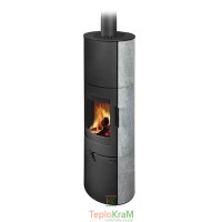 Печь Romotop LUGO N 02 AKUM (стальной корпус + камень с обеих сторон) аккумуляция (опция), 6 кВт