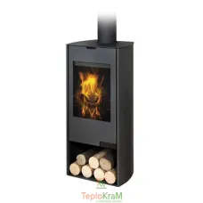 Печь Romotop TALA N 06 (стальной корпус), прямое стекло, 6 кВт