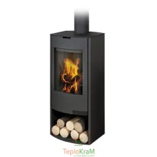 Піч Romotop TALA N 01 (сталевий корпус), панорамне скло, 6 кВт