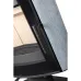 Піч Romotop STROMBOLI G T 20 (сталевий корпус + камінь зверху та з обох боків), 7,1 кВт, обертання на 360°