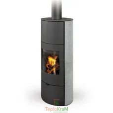 Піч Romotop EVORA H 20 (сталевий корпус + камінь з обох боків), 5,1 кВт, акумуляція (опція)
