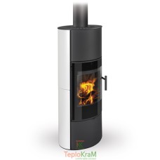 Піч Romotop LAREDO H 10 (сталевий корпус + кераміка з обох боків), 5,1 кВт, акумуляція (опція)