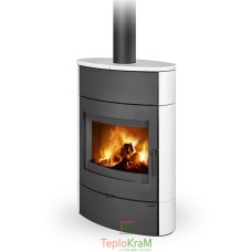 Піч Romotop NAVIA H 10 (панорамне скло + кераміка зверху та з обох боків), 7,1 кВт, акумуляція (опція)