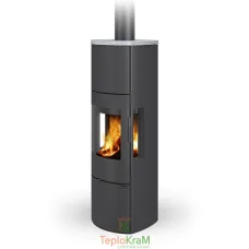 Печь Romotop PARLA H 3S 20 (панорамное и боковое двойное остекление + камень сверху), 6 кВт, аккумуляция (опция)