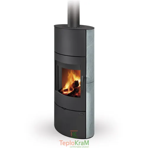 Печь Romotop SONE H 22 (стальной корпус + камень с обеих сторон), 6,3 кВт, аккумуляция (опция)