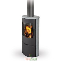 Піч Romotop EVORA 20 (сталевий корпус + камінь зверху та з обох боків), 5,1 кВт