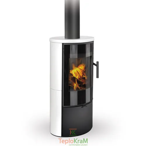 Печь Romotop LAREDO 10 (стальной корпус + керамика сверху и с обеих сторон), 5,1 кВт