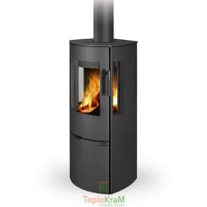 Піч Romotop PARLA 3S 30 (панорамне та бічне подвійне скління + сталевий корпус), 6 кВт
