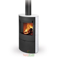 Піч Romotop SONE 11 (сталевий корпус + рель'єфна кераміка зверху та з обох боків), 6,3 кВт