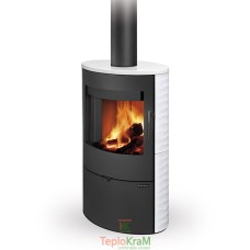Піч Romotop SONE 11 (сталевий корпус + рель'єфна кераміка зверху та з обох боків), 6,3 кВт