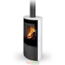 Піч Romotop SONE G 10 (сталевий корпус + кераміка зверху та з обох боків), 6,3 кВт
