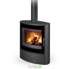 Піч Romotop NAVIA G 30 (панорамне скло, горизонт. топка + сталевий корпус), 7,1 кВт