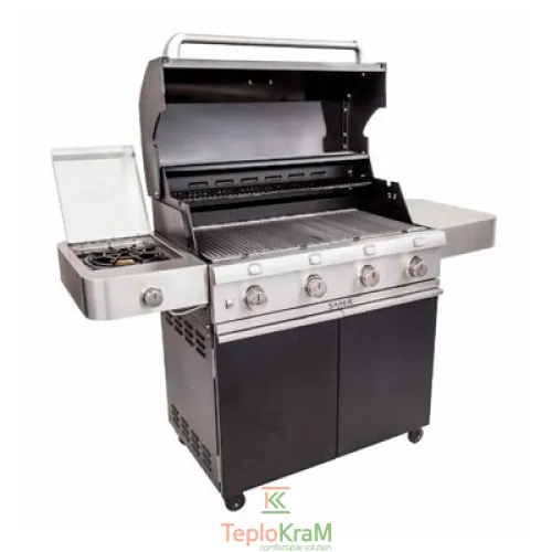 Инфракрасный газовый гриль Saber CAST 670 Black