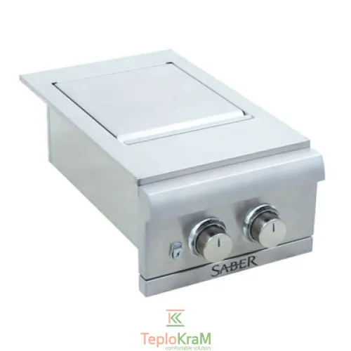 Вбудована бокова плита на 2 пальники Saber Dual BI Side Burner