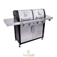 Інфрачервоний газовий гриль з 2-ма незалежними камерами Char-Broil Professional 2+2 Burner