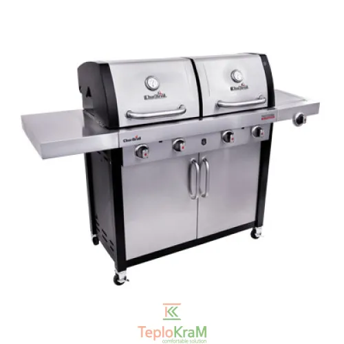 Інфрачервоний газовий гриль з 2-ма незалежними камерами Char-Broil Professional 2+2 Burner