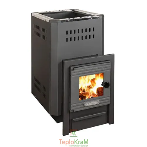 Піч для сауни Pro-Thermo Panorama 16 кВт, з чугунними дверцятами