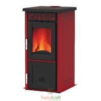 Печь с варочной поверхностью Alfa-Plam AMELIA 2, 8 кВт, красная