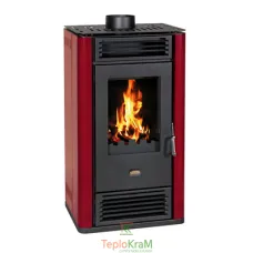 Печь PRITY K3 GT D, 8,1 кВт, красная