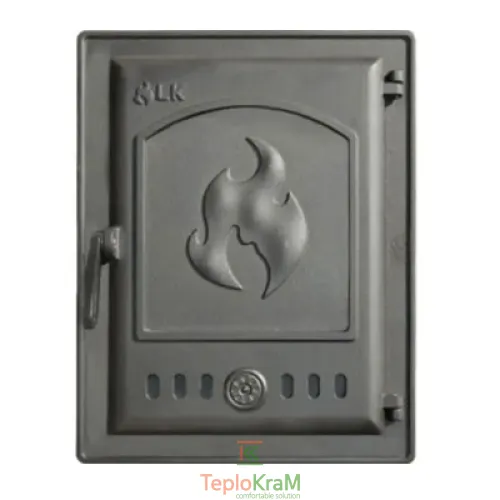 Дверцята для печі без скла Livnica Kula LK 311, 330х425 мм