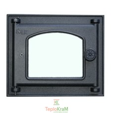 Дверцята для печі зі склом Livnica Kula LK 351, 315х265 мм