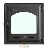 Дверки для печи со стеклом Livnica Kula LK 370, 310х340 мм