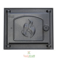 Дверцята для печі без скла Livnica Kula LK 350, 315х265 мм