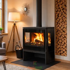 Печь Plamen Eco 50, 12 кВт, трехсторонняя