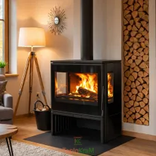 Печь Plamen Eco 50, 12 кВт, трехсторонняя